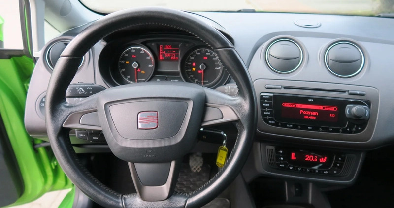 Seat Ibiza cena 22900 przebieg: 139000, rok produkcji 2012 z Ścinawa małe 326